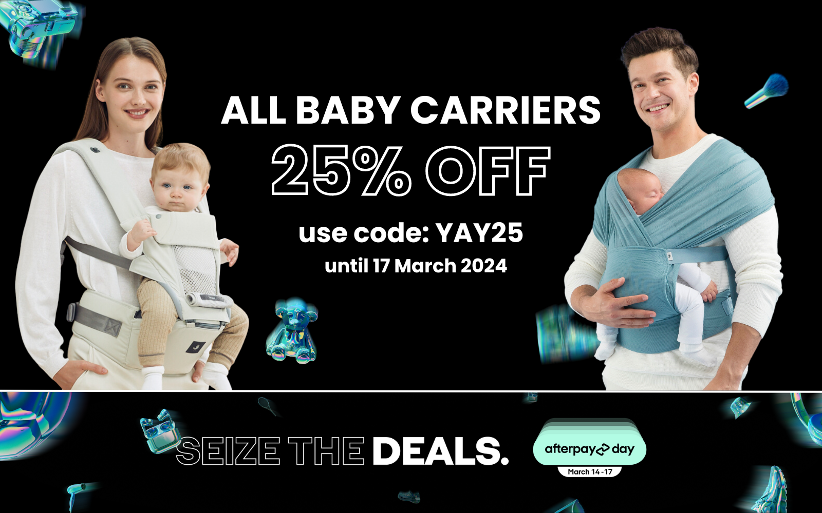 Baby top carrier afterpay