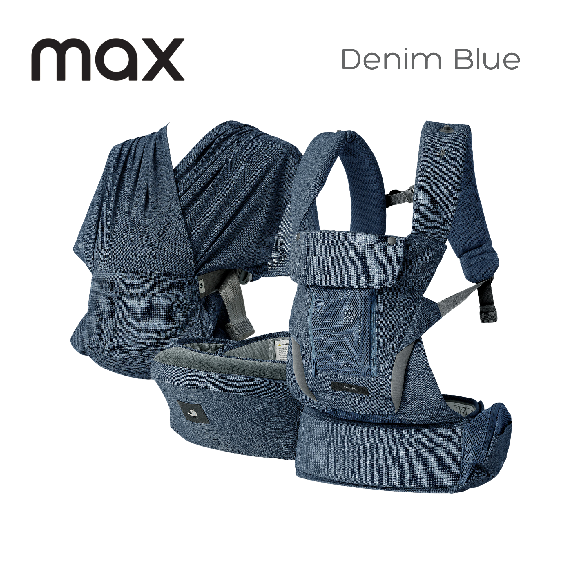 MAX 4 in 1 Baby Carrier