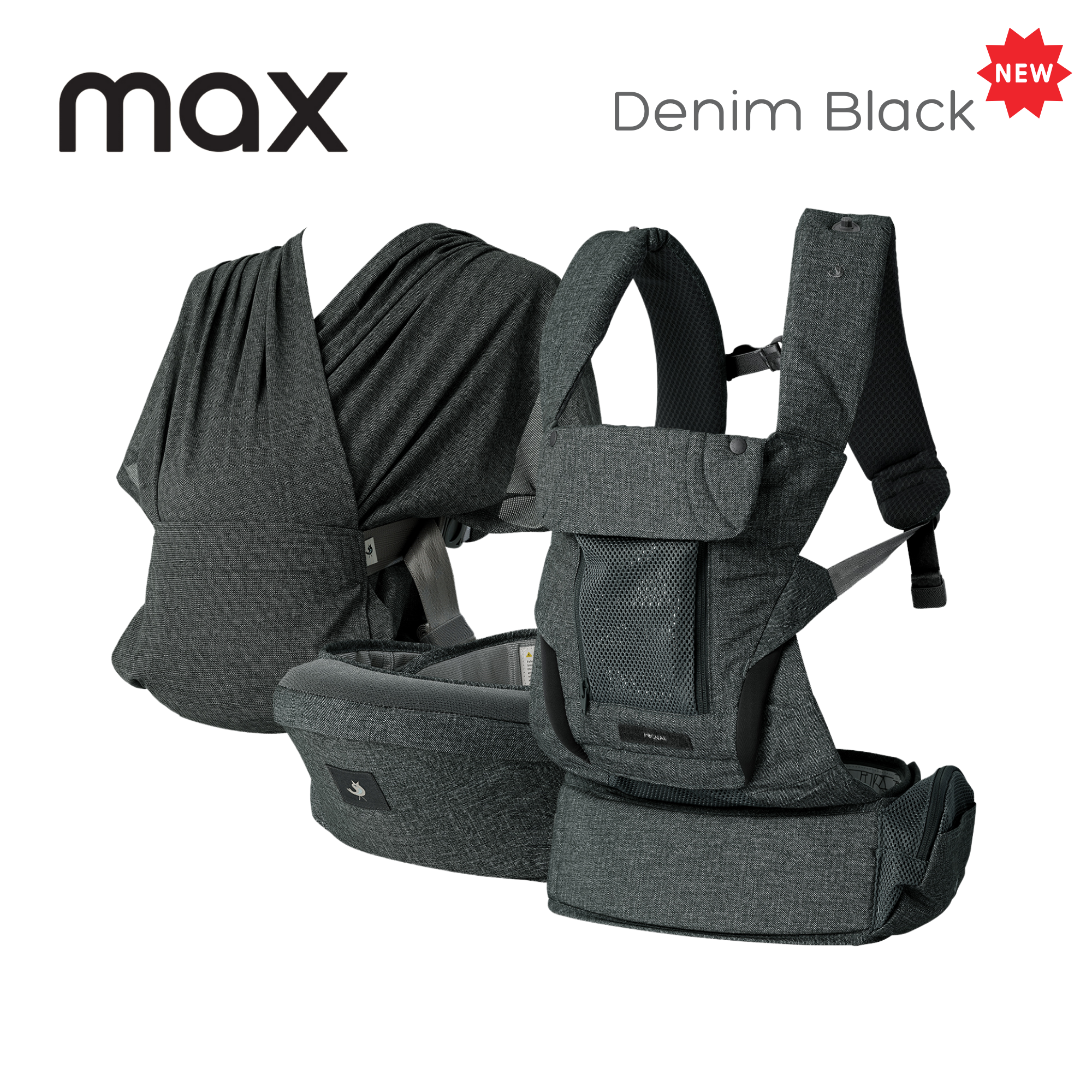 MAX 4 in 1 Baby Carrier